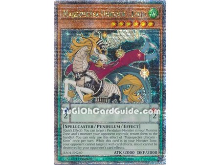 Majespecter Unicorn - Kirin (Platinum Secret Rare)