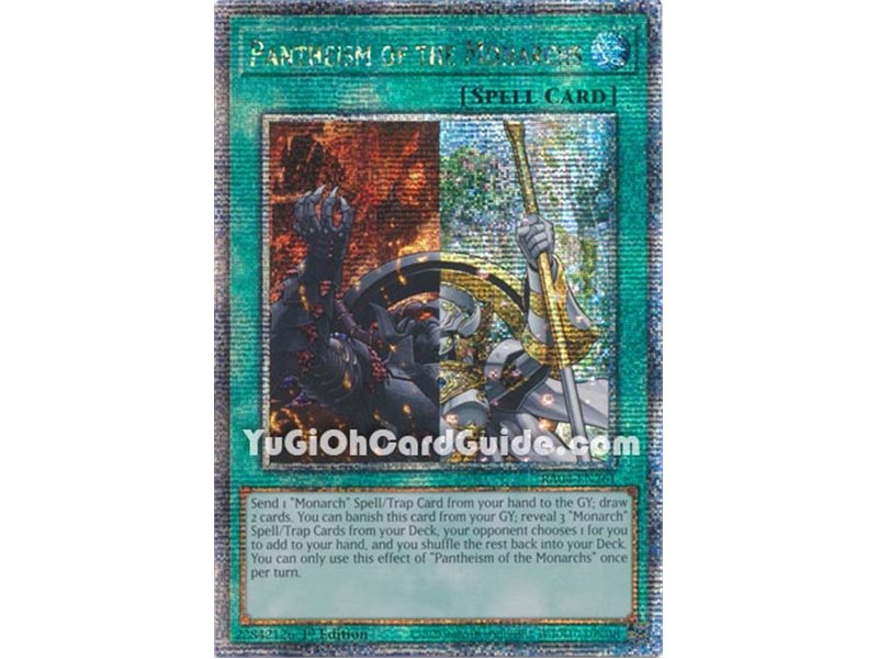 Pantheism of the Monarchs (Platinum Secret Rare)