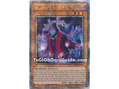 The Phantom Knights of Ancient Cloak (Platinum Secret Rare)