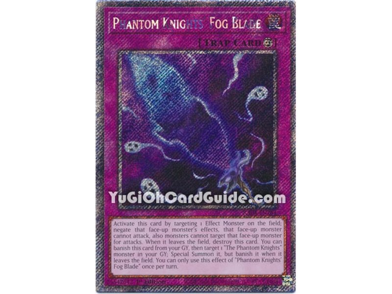 Phantom Knights' Fog Blade (Platinum Secret Rare)