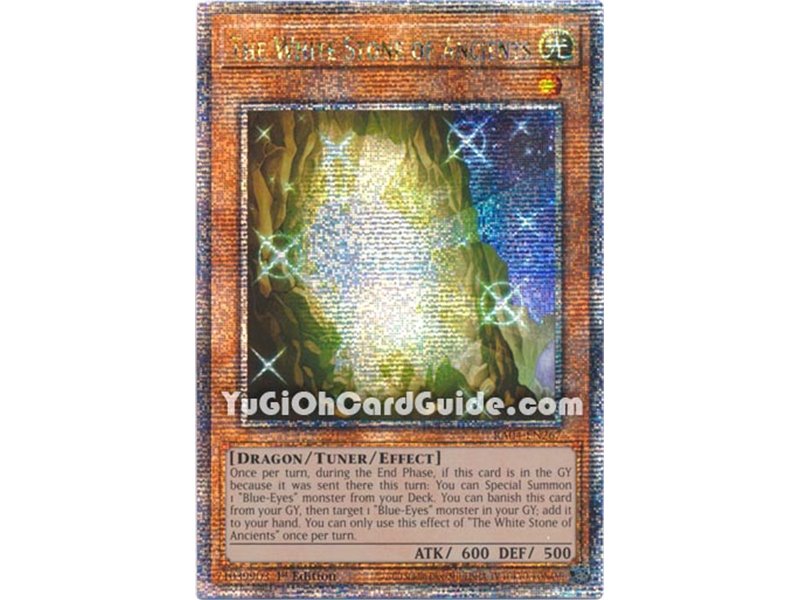 The White Stone of Ancients (Platinum Secret Rare)