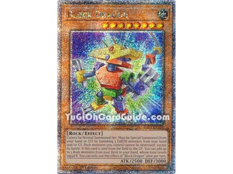 Block Dragon (Platinum Secret Rare)