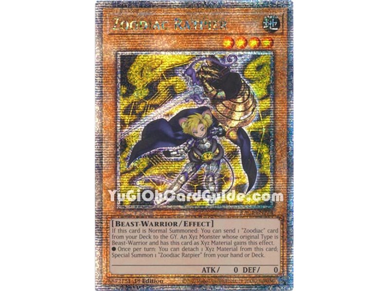 Zoodiac Ratpier (Platinum Secret Rare)