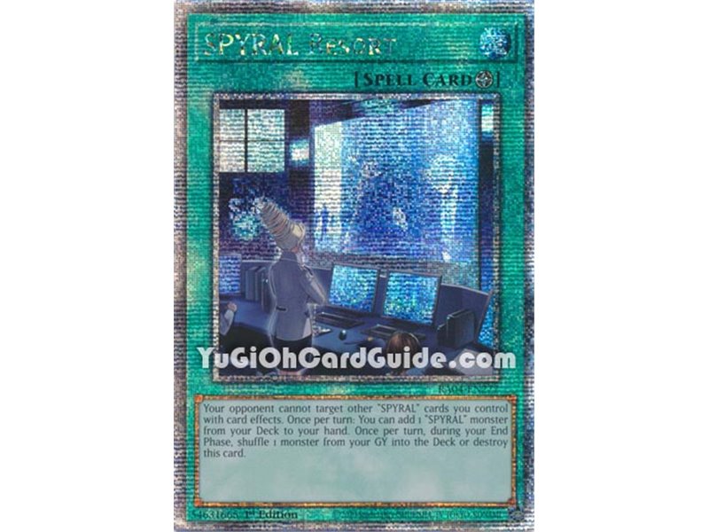 SPYRAL Resort (Quarter Century Secret Rare)