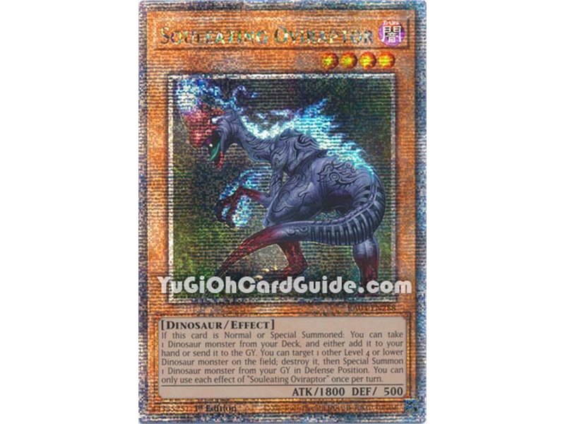 Souleating Oviraptor (Quarter Century Secret Rare)