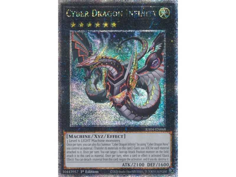 Cyber Dragon Infinity (Alterante Artwork) (Quarter Century Secret Rare) – YGO Quarter Century Stampede | Carta YUGIOH en México