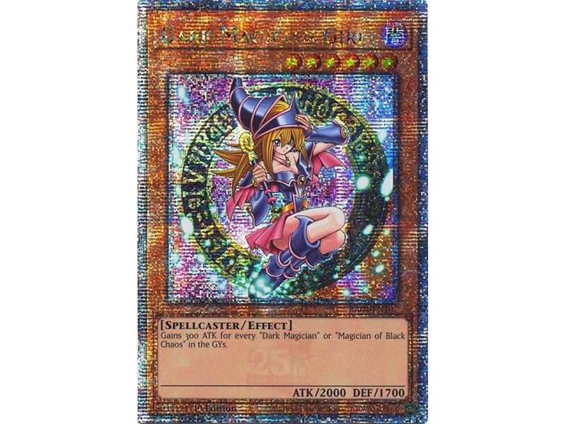 Dark Magician Girl (3rd Artwork) (Platinum Secret Rare) – YGO Quarter Century Stampede | Carta YUGIOH en México