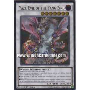 Yazi, Evil of the Yang Zing (Ultimate Rare) – The New Challengers | Carta YUGIOH en México