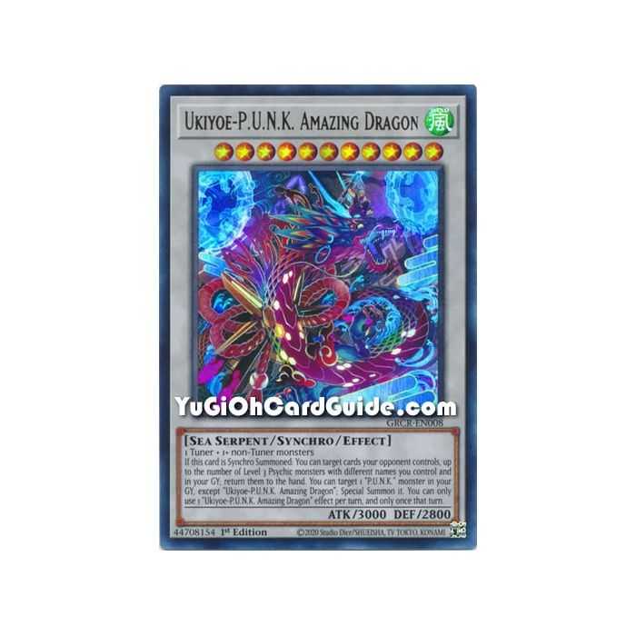 Ukiyoe-P.U.N.K. Amazing Dragon (Collector's Rare) – The Grand Creators | Carta YUGIOH en México