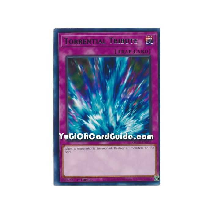 Torrential Tribute (Collector's Rare) – The Grand Creators | Carta YUGIOH en México