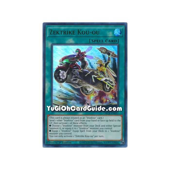 Zektrike Kou-ou (Collector's Rare) – The Grand Creators | Carta YUGIOH en México