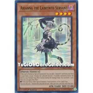 Arianna the Labrynth Servant (Collector's Rare) – Tactical Masters | Carta YUGIOH en México