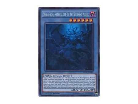 Malacoda, Netherlord of the Burning Abyss (Ghost Rare) – Secrets of Eternity | Carta YUGIOH en México