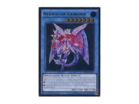 Nekroz of Gungnir (Ultimate Rare) – Secrets of Eternity | Carta YUGIOH en México