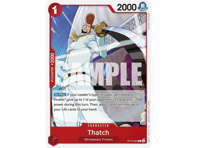 Thatch (Common) – ONE PIECE DECKS | Carta ONE PIECE en México