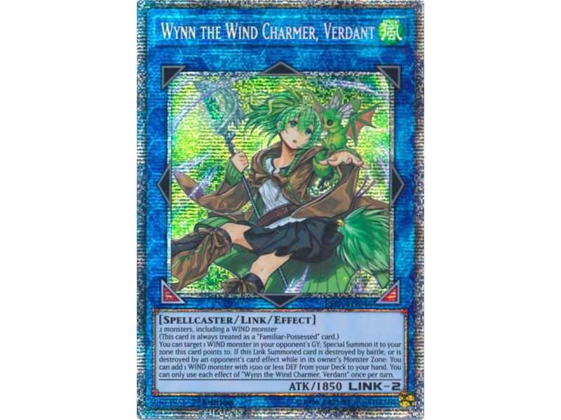 Wynn the Wind Charmer, Verdant (Starlight Rare) – Rising Rampage | Carta YUGIOH en México