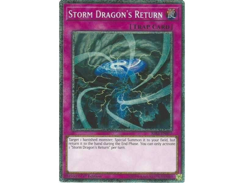 Storm Dragon's Return (Starlight Rare) – Rising Rampage | Carta YUGIOH en México