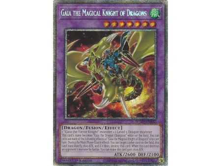 Gaia the Magical Knight of Dragons (Starlight Rare) – Rise of the Duelist | Carta YUGIOH en México