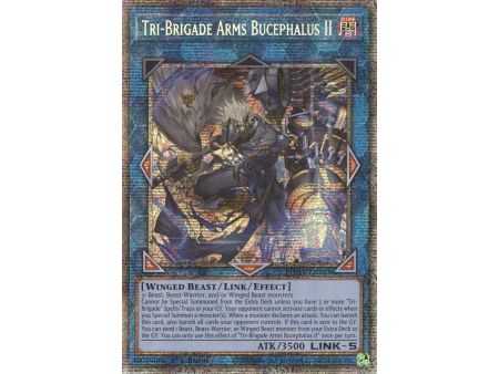 Tri-Brigade Arms Bucephalus II (Starlight Rare) – Photon Hipernova | Carta YUGIOH en México