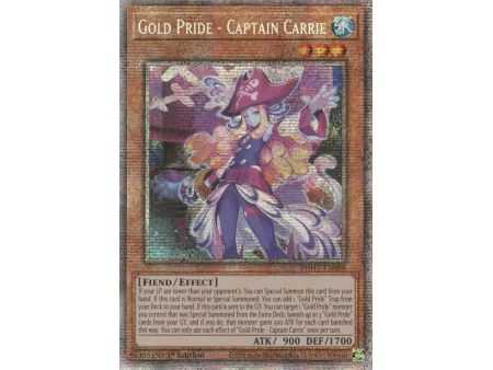 Gold Pride - Captain Carrie (Starglith Rare) – Photon Hipernova | Carta YUGIOH en México
