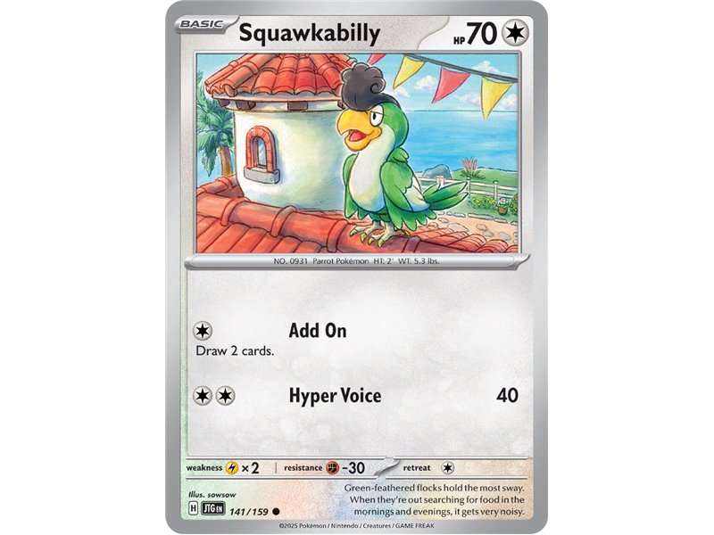 Squawkabilly (Common)