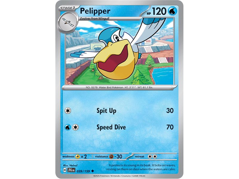Pelipper (Uncommon/Reverse Holofoil)