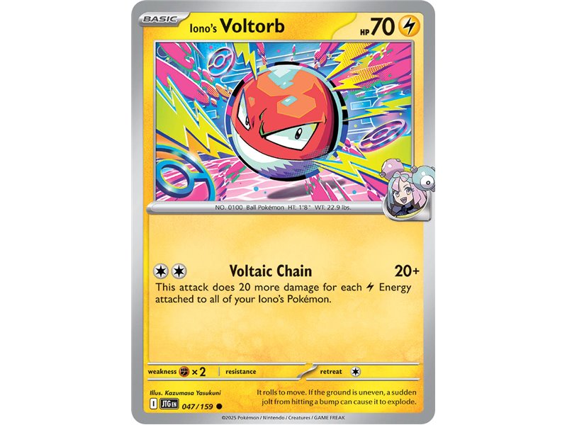 Iono's Voltorb (Common/Reverse Holofoil)