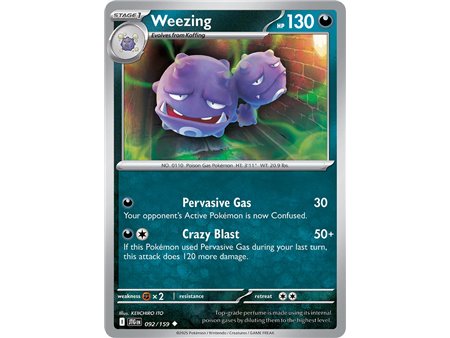 Weezing (Uncommon/Reverse Holofoil)