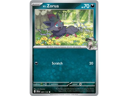 N's Zorua (Common/Reverse Holofoil)