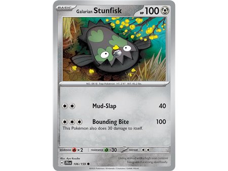 Galarian Stunfisk (Common/Reverse Holofoil)