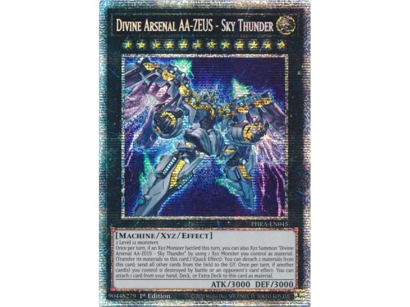 Divine Arsenal AA-ZEUS - Sky Thunder (Starlight Rare) – Phantom Rage | Carta YUGIOH en México