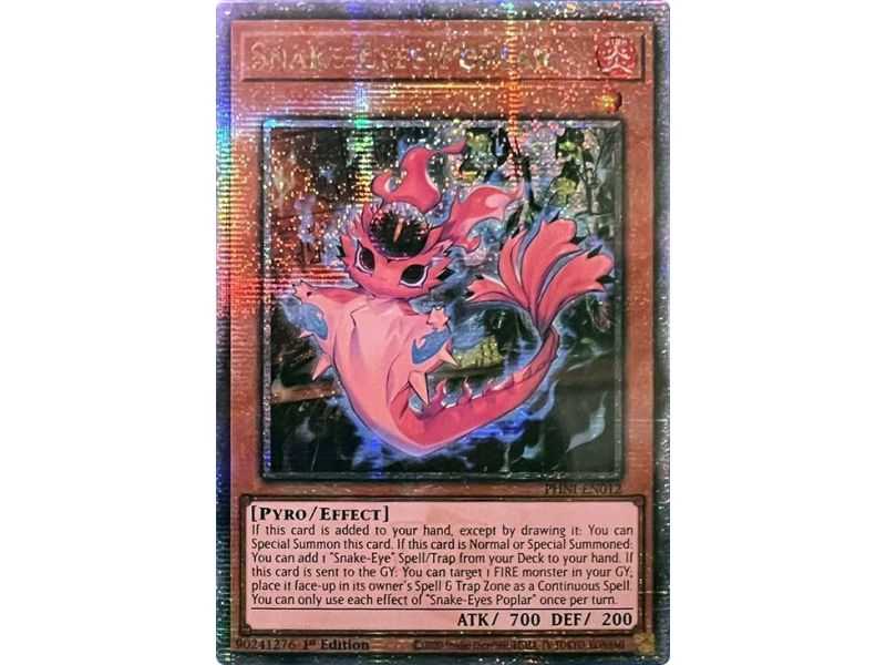 Snake-Eyes Poplar (Quarter Century Secret Rare) – Phantom Nightmare | Carta YUGIOH en México