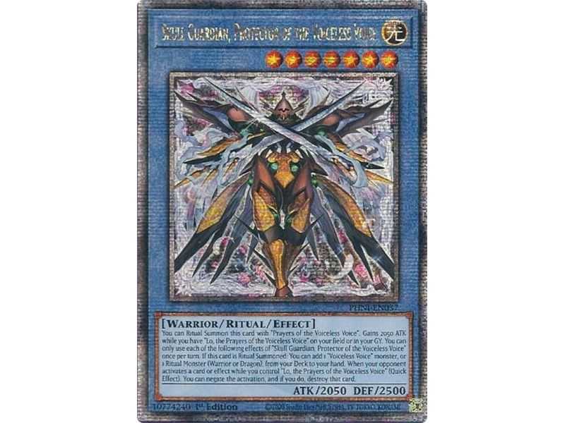 Skull Guardian, Protector of the Voiceless Voice (Quarter Century Secret Rare) – Phantom Nightmare | Carta YUGIOH en México