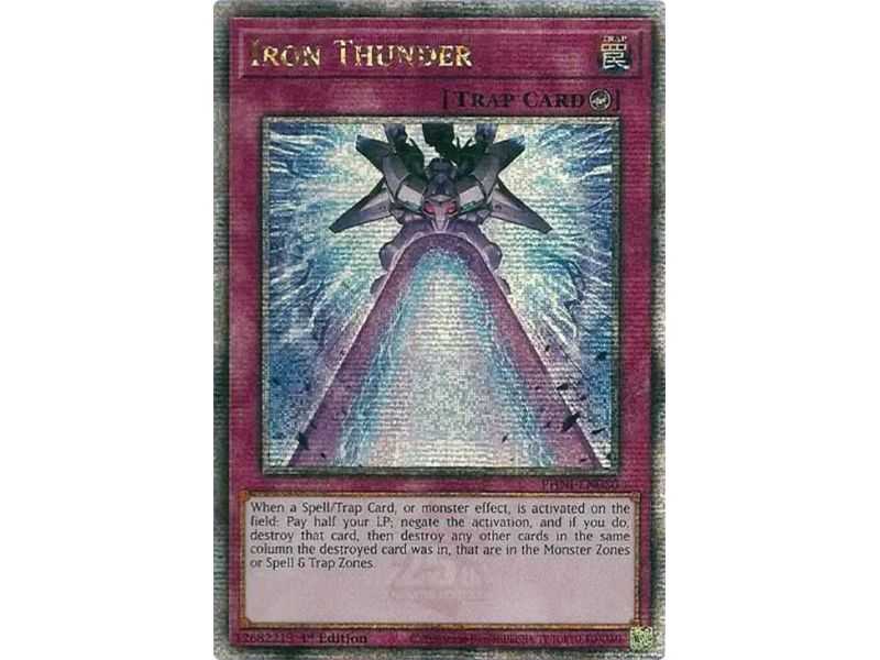 Iron Thunder (Quarter Century Secret Rare) – Phantom Nightmare | Carta YUGIOH en México
