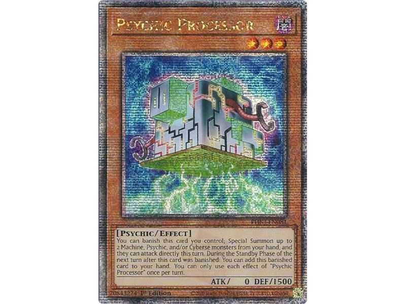 Psychic Processor (Quarter Century Secret Rare) – Phantom Nightmare | Carta YUGIOH en México