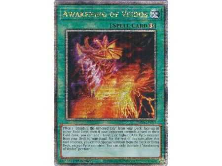 Awakening of Veidos (Quarter Century Secret Rare) – Phantom Nightmare | Carta YUGIOH en México