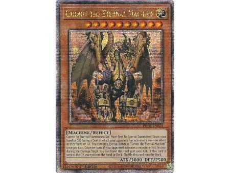 Carnot the Eternal Machine (Quarter Century Secret Rare) – Phantom Nightmare | Carta YUGIOH en México