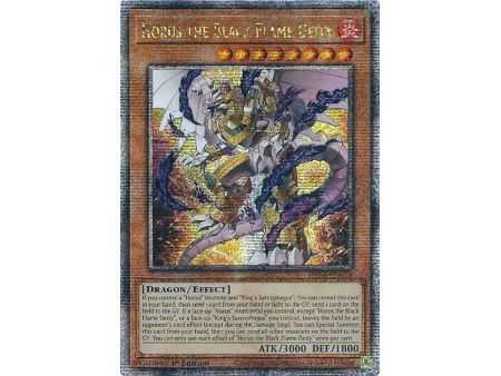 Horus the Black Flame Deity (Quarter Century Secret Rare) – Phantom Nightmare | Carta YUGIOH en México
