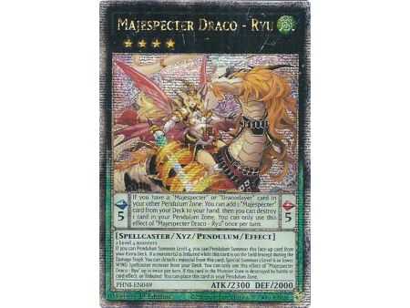 Majespecter Draco - Ryu (Quarter Century Secret Rare) – Phantom Nightmare | Carta YUGIOH en México