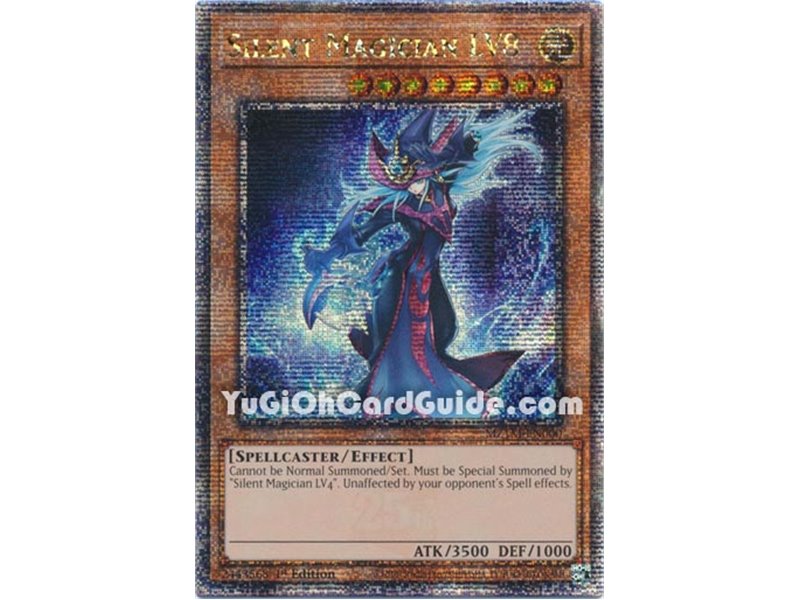 Silent Magician LV8 (Quarter Century Secret Rare)
