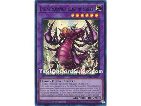 Divine Scorpion Beast of Serket (Super Rare)