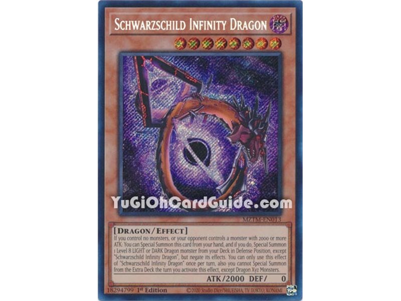 Schwarzschild Infinity Dragon (Secret Rare)