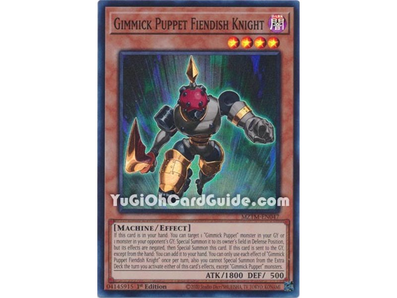 Gimmick Puppet Fiendish Knight (Super Rare)