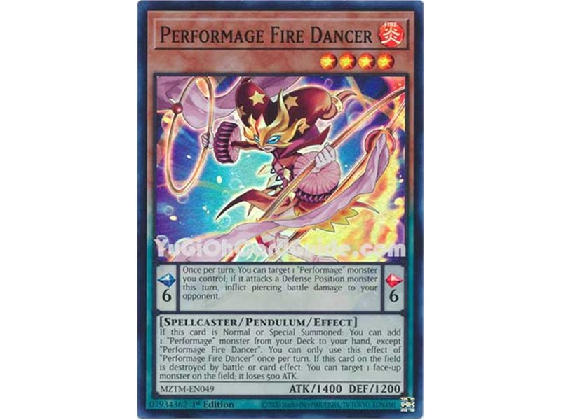 Performage Fire Dancer (Super Rare)
