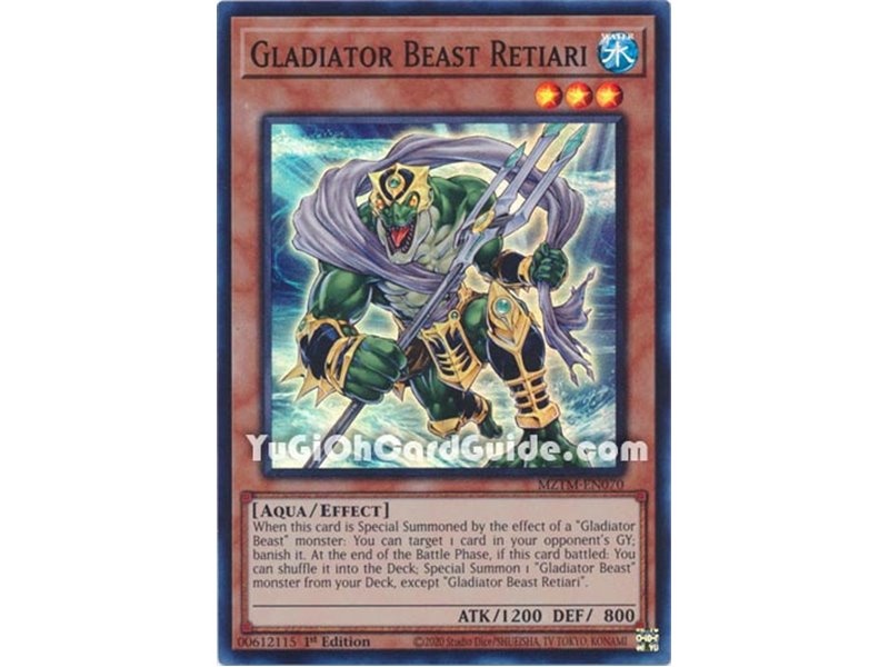 Gladiator Beast Retiari (Super Rare)