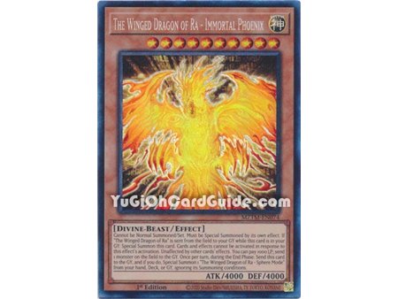 The Winged Dragon of Ra - Immortal Phoenix (Collector's Rare)