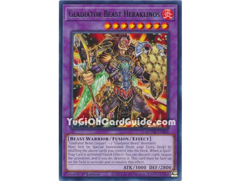 Gladiator Beast Heraklinos (Rare)