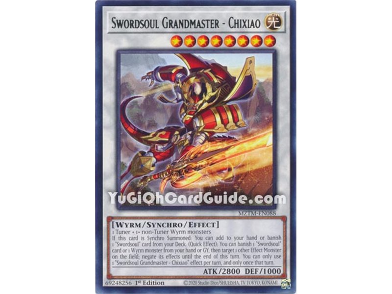 Swordsoul Grandmaster - Chixiao (Rare)