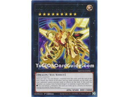 Number C107: Neo Galaxy-Eyes Tachyon Dragon (Rare)