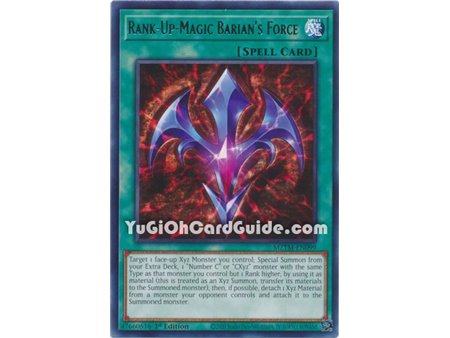 Rank-Up-Magic Barian's Force (Rare)